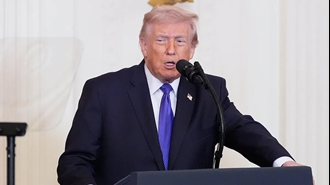 دونالد ترامپ رئیس‌جمهور آمریکا 