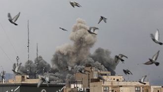 تصویری از حمله به تهران