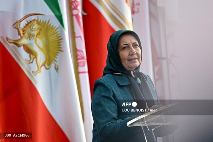 خبرگزاری فرانسه گزارش تصویری از تظاهرات ایرانیان آزاده در پاریس