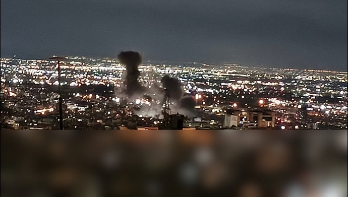 انفجار در شمال غرب تهران