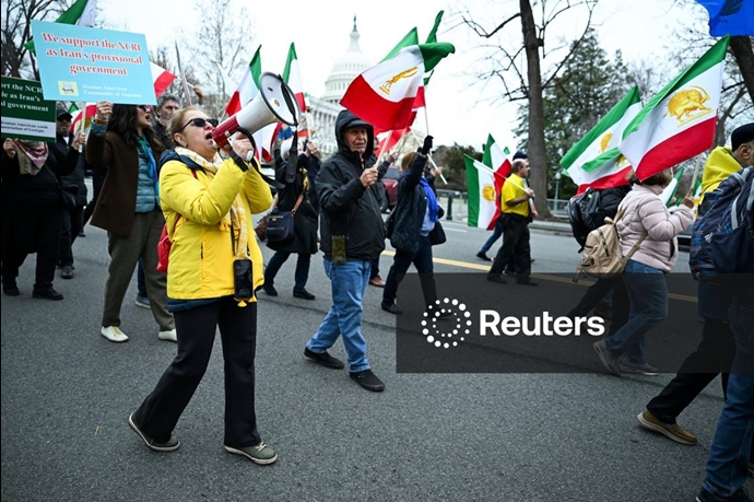 گزارش تصویری رویترز از تظاهرات یاران شورشگر در واشنگتن