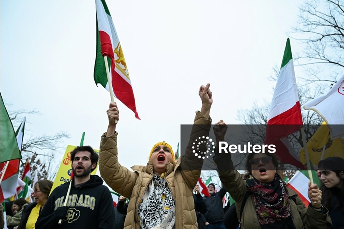 گزارش تصویری رویترز از تظاهرات یاران شورشگر در واشنگتن