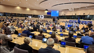 سخنرانی مریم رجوی در پارلمان اروپا - گزارش تصویری