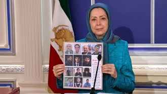 خانم مریم رجوی -جلسه رسمی استانداری مارکه ایتالیا