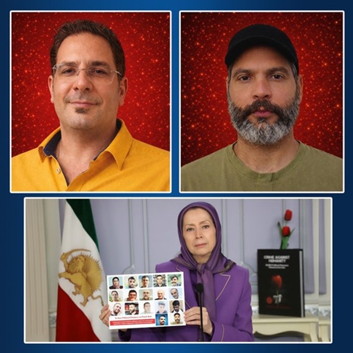 اعدام مجاهدان قهرمان فرمانده حامد ولیدی و محمد معصوم شاهی