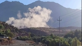 حمله رژیم ایران به مقر احزاب کردستان ایران - عکس از آرشیو