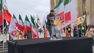 تظاهرات بزرگ ایرانیان در پاریس - اعتراض جهانی به اعدام مجاهدان قهرمان و شورشگران دلیر - گزارش تصویری