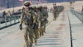 اعزام هزاران نیروی جدید آمریکا به خاورمیانه همزمان با پایان آتش‌بس