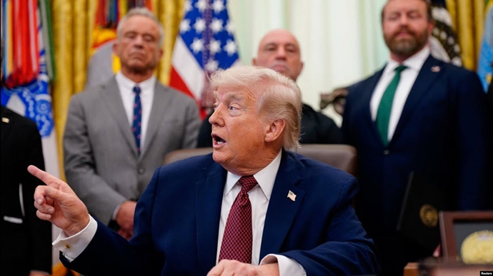 دونالد ترامپ، رئیس‌جمهور آمریکا