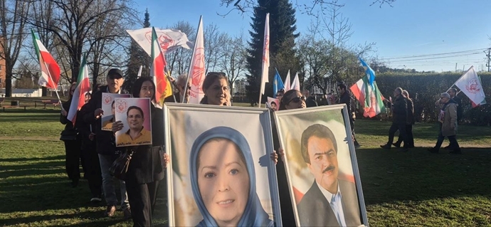 اسلو - آکسیون ایرانیان آزاده در برابر لانه جاسوسی آخوندها 