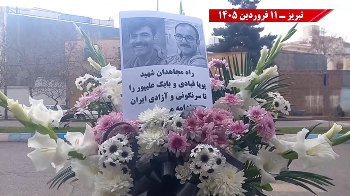 فعالیت‌های جوانان شورشگر در شهرهای میهن به یاد مجاهدان سرفراز سربه‌دار