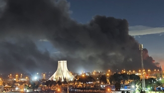 تصویری از میدان آزادی - شب گذشته