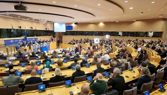 سخنرانی مریم رجوی در پارلمان اروپا - گزارش تصویری