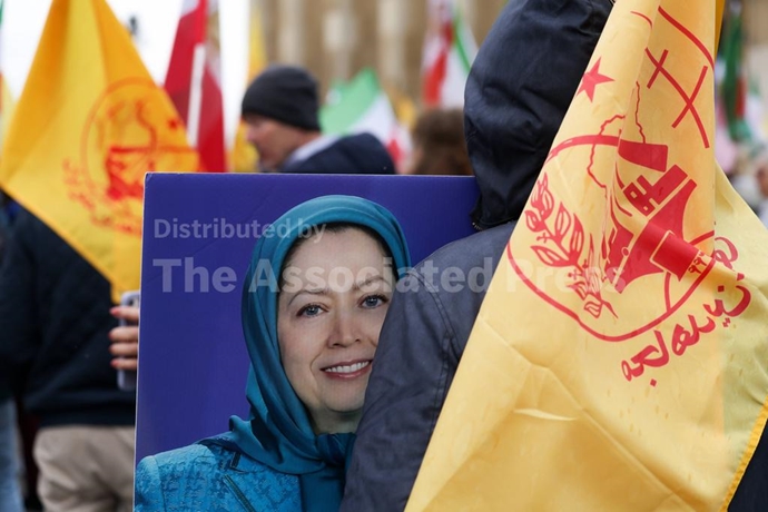 گزارش تصویری آسوشیتدپرس از تظاهرات ایرانیان در پاریس