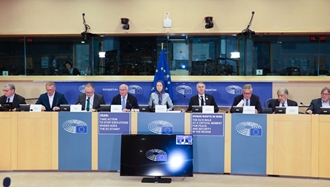 سخنرانی مریم رجوی در پارلمان اروپا - گزارش تصویری