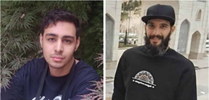 اعدام جنایتکارانه و سربدار شدن شورشگران دلیر شاهین واحدپرست و محمدامین بیگلری 