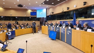 سخنرانی مریم رجوی در پارلمان اروپا - گزارش تصویری