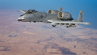 هواپیمای تهاجمی ای-۱۰ نیروی هوایی آمریکا 