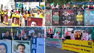 تظاهرات و آکسیونهای یاران شورشگر در یوتوبوری، وین، برلین، واشنگتن، لندن، اسلو، تورنتو و ونکوور 