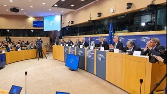 خانم مریم رجوی در پارلمان اروپا