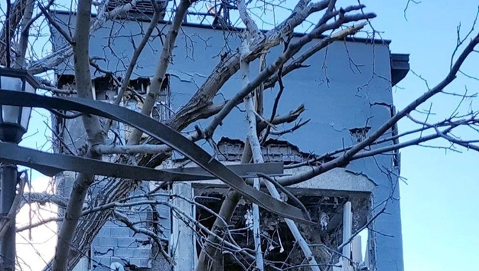 حمله به ساختمانی در فشم تهران