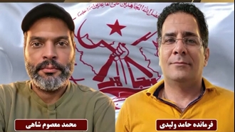 مجاهدان شهید فرمانده حامد ولیدی و محمد معصوم شاهی