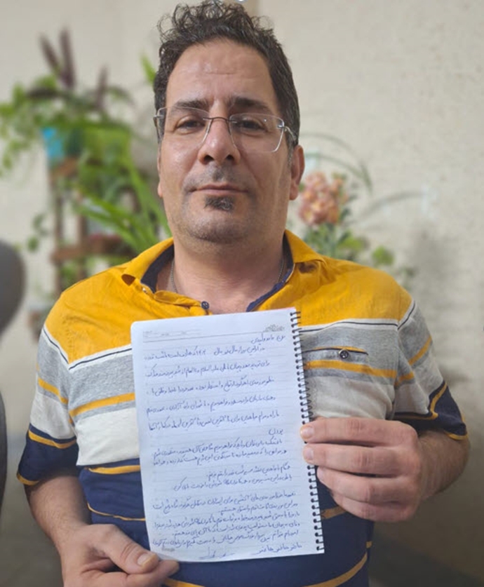 تجدید عهد فرمانده حامد ولیدی - اول فروردین ۱۴۰۴