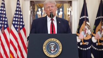 دونالد ترامپ رئیس‌جمهور آمریکا