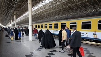 توقف حرکت قطارها در مشهد 