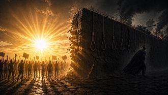 سایهٔ جنگ و اعدام؛ دو راهبرد گریز از آفتاب نظام‌سوز قیام