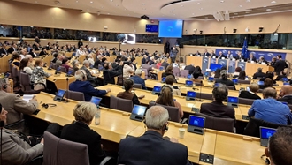 سخنرانی مریم رجوی در پارلمان اروپا - گزارش تصویری