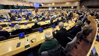 سخنرانی مریم رجوی در پارلمان اروپا - گزارش تصویری