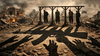 پیام اعدام در هیاهوی جنگ