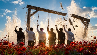 چشمهٔ بهار در سایهٔ «دار» 