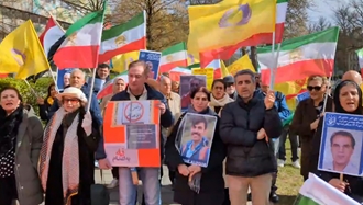 تظاهرات ایرانیان آزاده در برابر لانه جاسوسی آخوندها در بروکسل