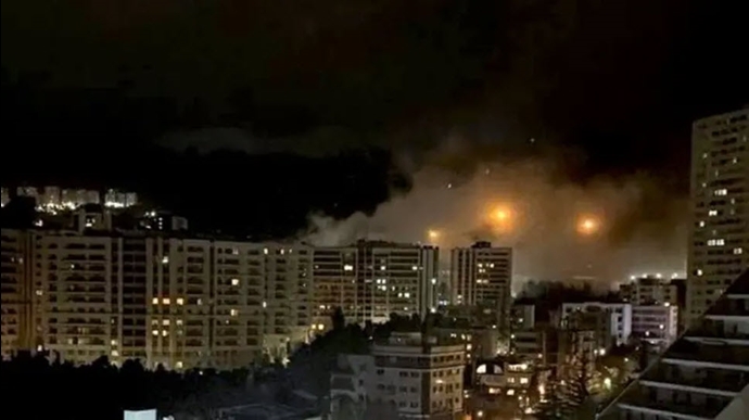 دود از آسمان شب تهران - عکس از آرشیو