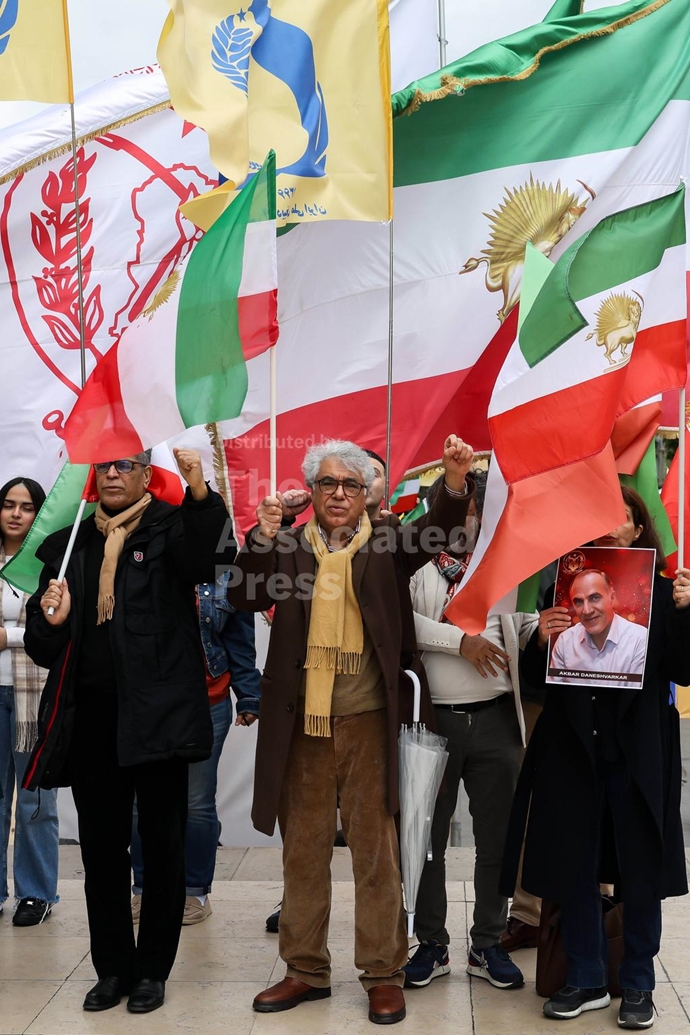 گزارش تصویری آسوشیتدپرس از تظاهرات ایرانیان در پاریس