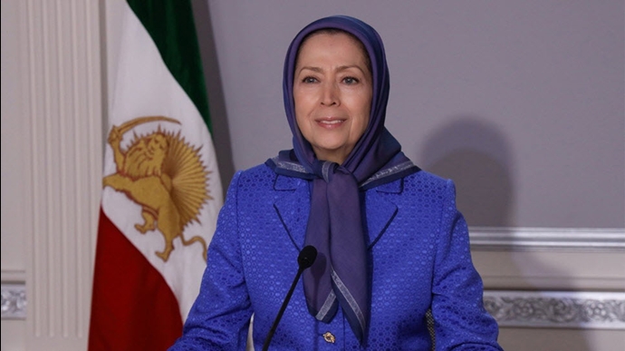 خانم مریم رجوی رئیس‌جمهور برگزیده مقاومت ایران