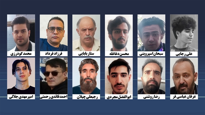 عکس ۱۲نفر دستگیر شدگان