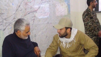  محمدباقر سعد داوود السعدی، عضو ارشد شبه‌نظامیان کتائب حزب‌الله عراق و قاسم سلیمانی