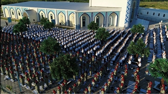 نماز عید قربان در اشرف ۳