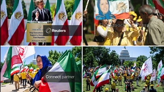 تظاهرات ایرانیان آزاده در واشنگتن
