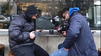 تصویری از بازگشایی اینترنت در ایران