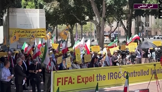 نمایشگاه و تظاهرات در لس‌آنجلس