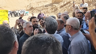 تجمع اعتراضی کشاورزان گرمسار و آرادان