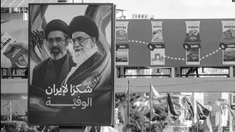 پوسترهای خامنه‌ای در لبنان