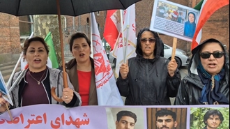آرهوس - اکسیون ایرانیان آزاده در همبستگی با قیام سراسری مردم ایران