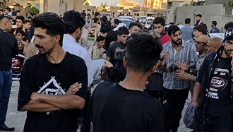 تجمع اعتراضی اهالی دهنو دورود