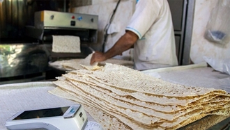 گرانی نان لواش