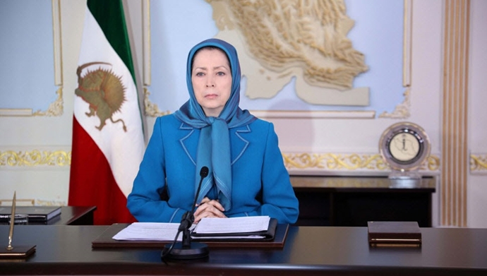 خانم مریم رجوی رئیس‌جمهور برگزیده مقاومت ایران
